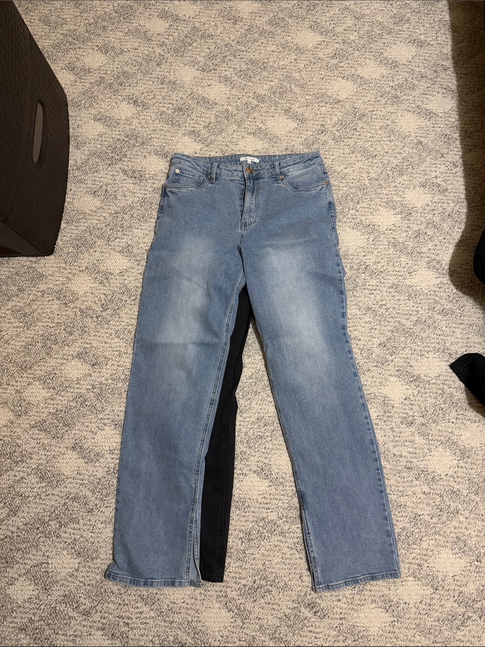 Light Blue Women's Straight-Leg Jeans